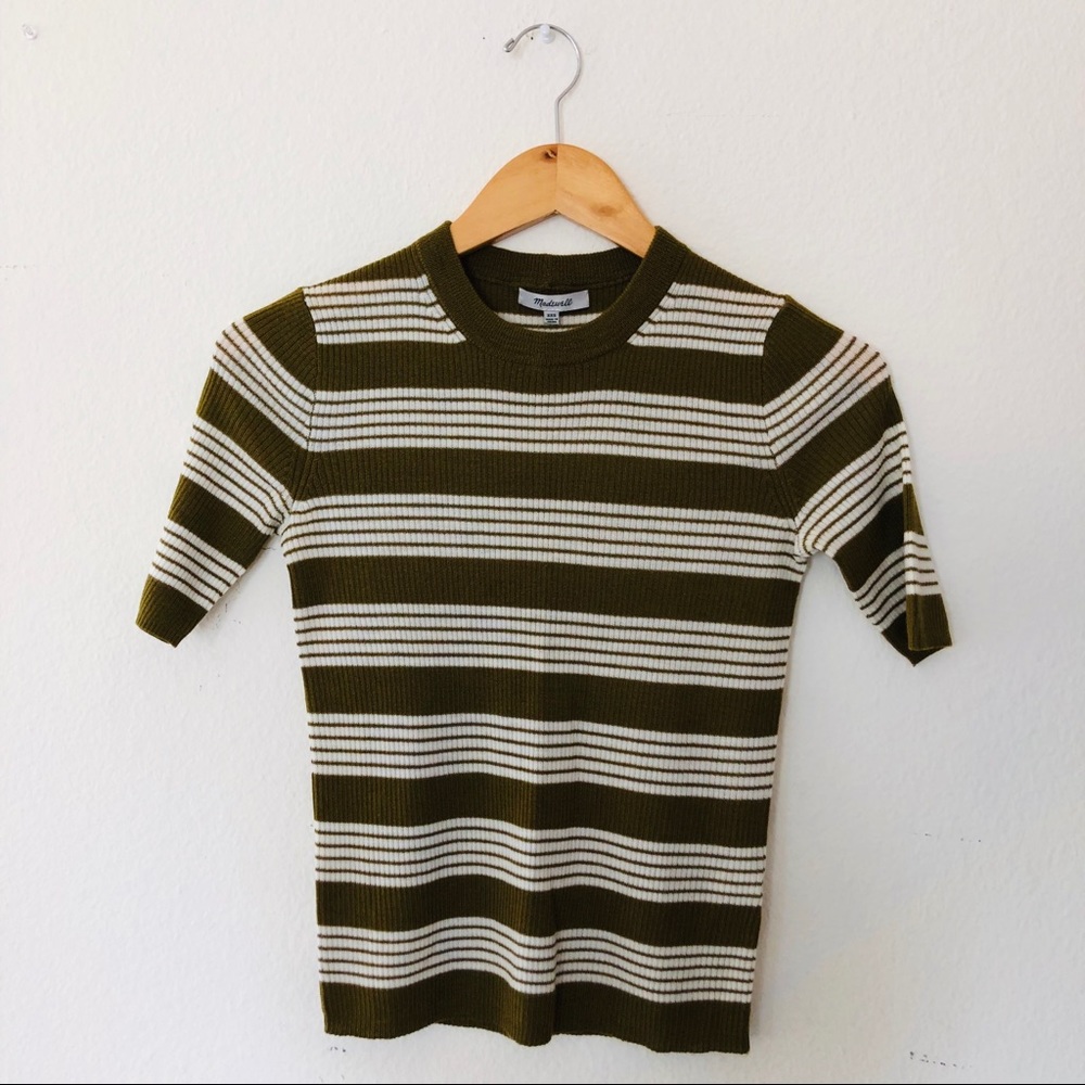 Madewell Striped Sweater Top